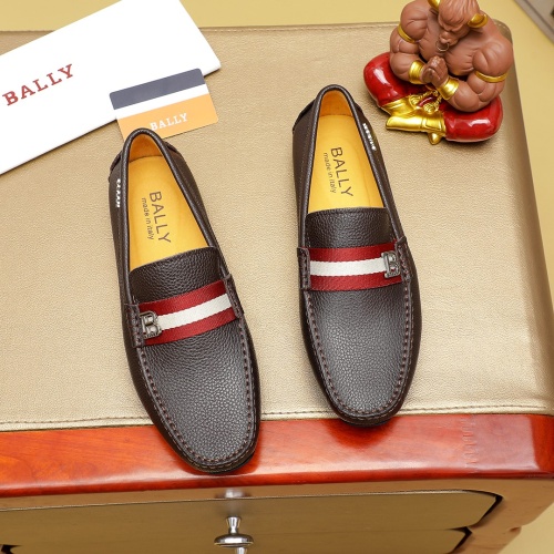 Wholesale Bally Leather Shoes For Men #1230573 $72.00 USD, Wholesale Quality Replica Bally Leather Shoes