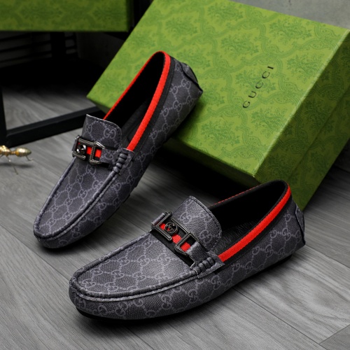 Wholesale Gucci Oxfords Shoes For Men #1230611 $68.00 USD, Wholesale Quality Replica Gucci Oxfords Shoes