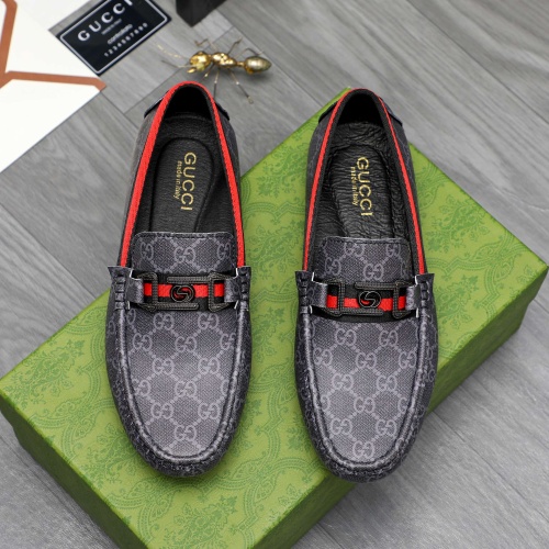 Replica Gucci Oxfords Shoes For Men #1230611 $68.00 USD for Wholesale