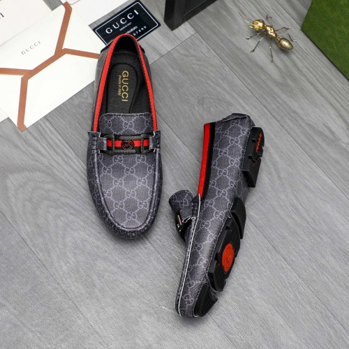 Replica Gucci Oxfords Shoes For Men #1230611 $68.00 USD for Wholesale