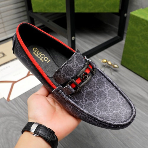 Replica Gucci Oxfords Shoes For Men #1230611 $68.00 USD for Wholesale