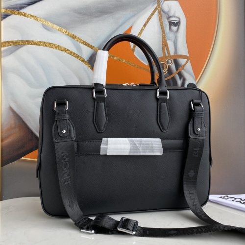 Replica Mont Blanc AAA Man Handbags #1230612 $160.00 USD for Wholesale