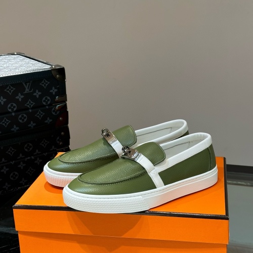 Wholesale Hermes Casual Shoes For Men #1230646 $72.00 USD, Wholesale Quality Replica Hermes Casual Shoes