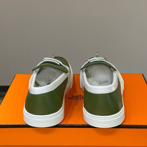 Replica Hermes Casual Shoes For Men #1230646 $72.00 USD for Wholesale