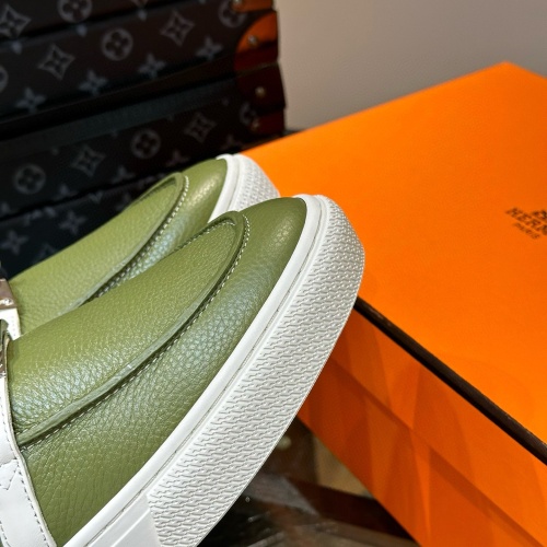 Replica Hermes Casual Shoes For Men #1230646 $72.00 USD for Wholesale