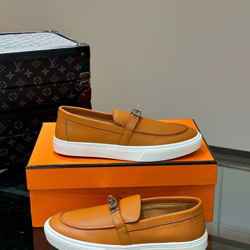 Replica Hermes Casual Shoes For Men #1230647 $72.00 USD for Wholesale