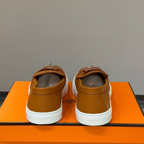 Replica Hermes Casual Shoes For Men #1230647 $72.00 USD for Wholesale