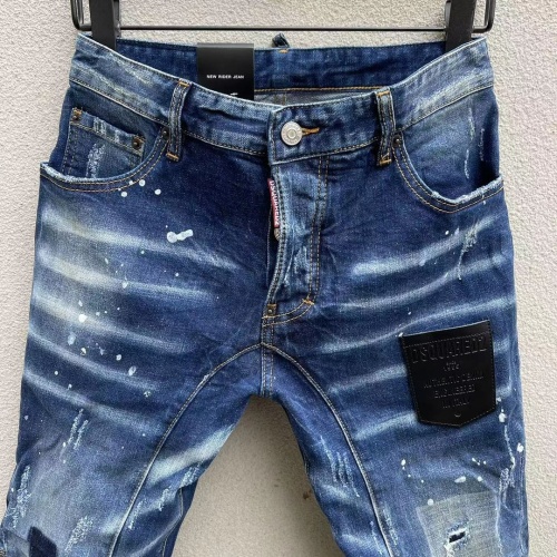 Replica Dsquared Jeans For Men #1230658 $68.00 USD for Wholesale