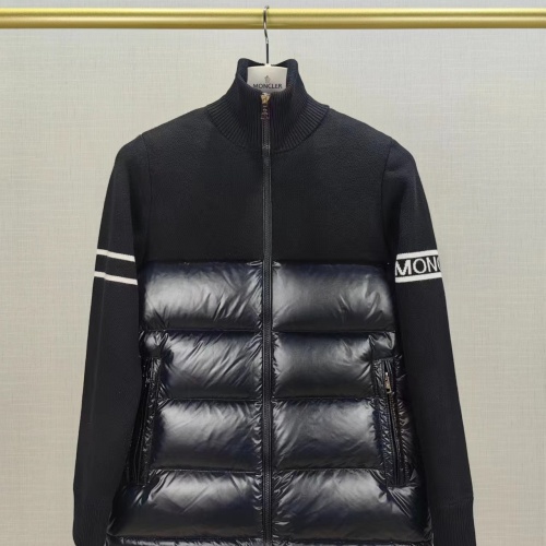 Wholesale Moncler Down Feather Coat Long Sleeved For Men #1230717 $160.00 USD, Wholesale Quality Replica Moncler Down Feather Coat