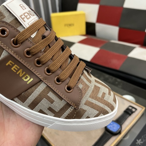 Replica Fendi Casual Shoes For Men #1230787 $72.00 USD for Wholesale