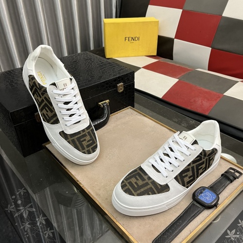 Replica Fendi Casual Shoes For Men #1230793 $72.00 USD for Wholesale