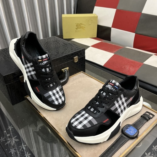 Wholesale Burberry Casual Shoes For Men #1230801 $82.00 USD, Wholesale Quality Replica Burberry Casual Shoes