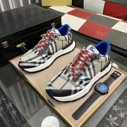 Wholesale Burberry Casual Shoes For Men #1230805 $82.00 USD, Wholesale Quality Replica Burberry Casual Shoes