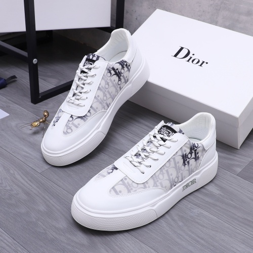 Wholesale Christian Dior Casual Shoes For Men #1230811 $80.00 USD, Wholesale Quality Replica Christian Dior Casual Shoes