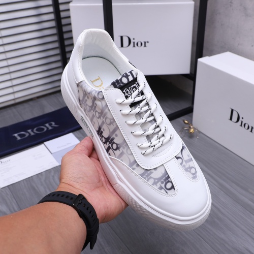 Replica Christian Dior Casual Shoes For Men #1230811 $80.00 USD for Wholesale