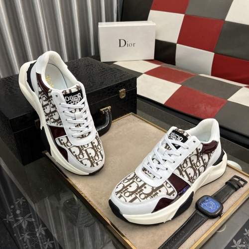 Replica Christian Dior Casual Shoes For Men #1230814 $82.00 USD for Wholesale