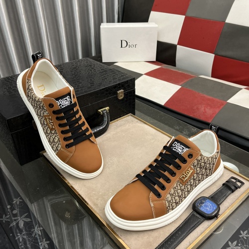 Replica Christian Dior Casual Shoes For Men #1230823 $72.00 USD for Wholesale