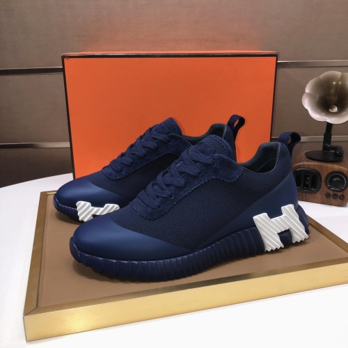 Replica Hermes Casual Shoes For Men #1230965 $108.00 USD for Wholesale