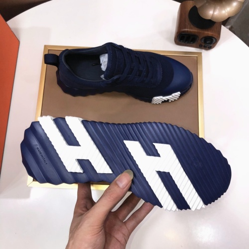 Replica Hermes Casual Shoes For Men #1230965 $108.00 USD for Wholesale