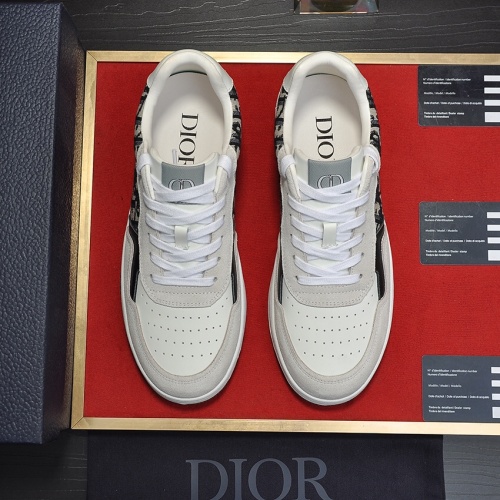 Replica Christian Dior Casual Shoes For Men #1230981 $88.00 USD for Wholesale