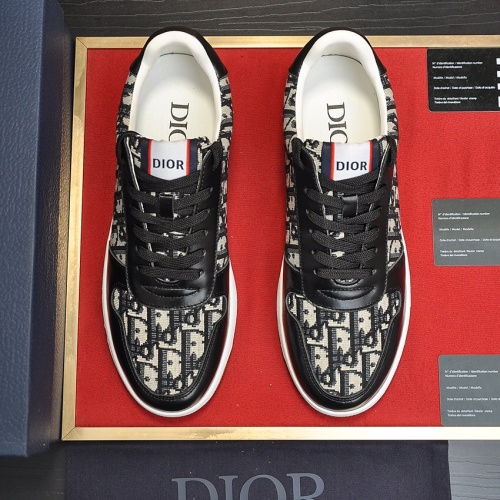 Replica Christian Dior Casual Shoes For Men #1230986 $88.00 USD for Wholesale