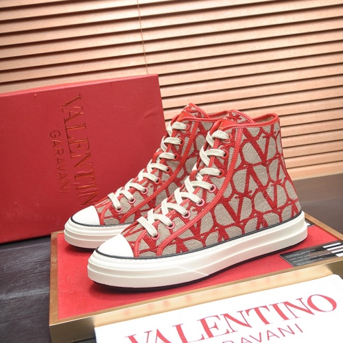 Wholesale Valentino High Tops Shoes For Men #1231002 $100.00 USD, Wholesale Quality Replica Valentino High Tops Shoes