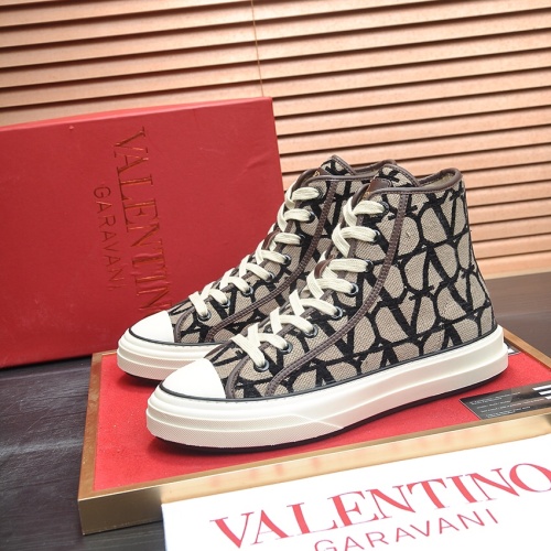 Wholesale Valentino High Tops Shoes For Men #1231004 $100.00 USD, Wholesale Quality Replica Valentino High Tops Shoes