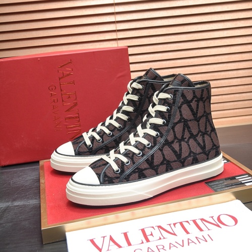 Wholesale Valentino High Tops Shoes For Men #1231006 $100.00 USD, Wholesale Quality Replica Valentino High Tops Shoes