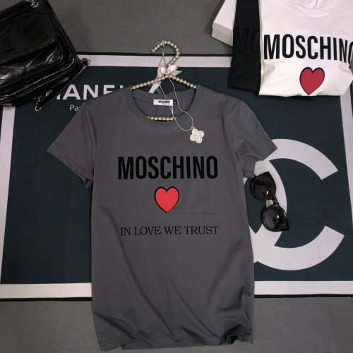 Wholesale Moschino T-Shirts Short Sleeved For Women #1231018 $32.00 USD, Wholesale Quality Replica Moschino T-Shirts