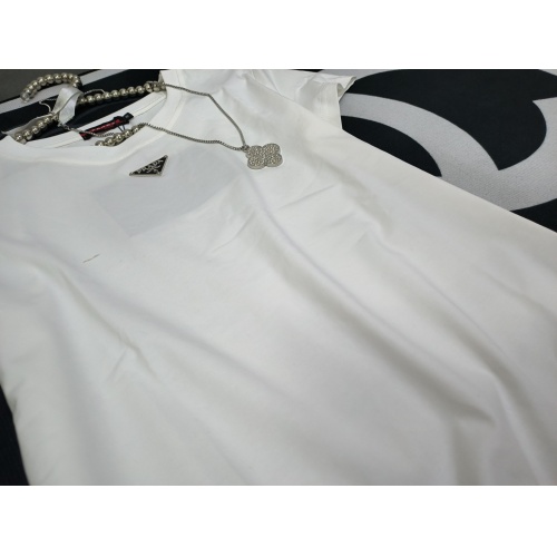 Replica Prada T-Shirts Short Sleeved For Women #1231024 $32.00 USD for Wholesale