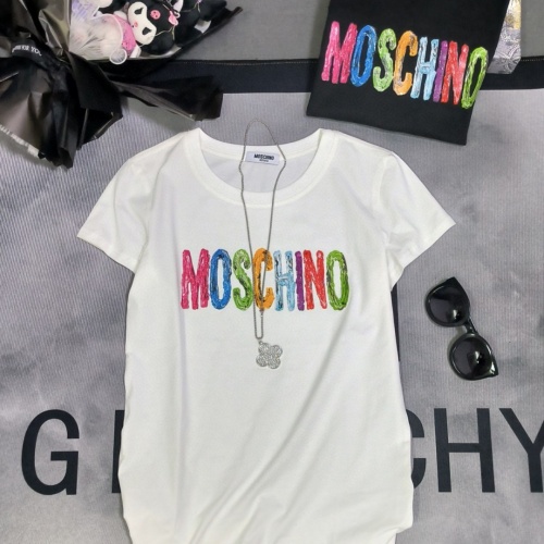 Wholesale Moschino T-Shirts Short Sleeved For Women #1231029 $32.00 USD, Wholesale Quality Replica Moschino T-Shirts