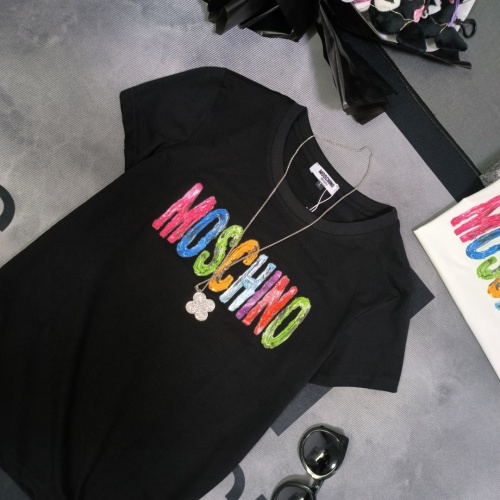 Replica Moschino T-Shirts Short Sleeved For Women #1231031 $32.00 USD for Wholesale