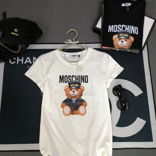 Wholesale Moschino T-Shirts Short Sleeved For Women #1231033 $32.00 USD, Wholesale Quality Replica Moschino T-Shirts