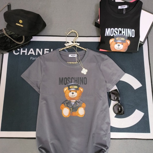 Wholesale Moschino T-Shirts Short Sleeved For Women #1231035 $32.00 USD, Wholesale Quality Replica Moschino T-Shirts