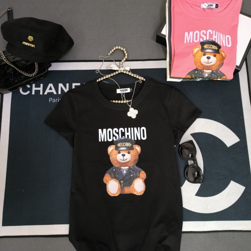 Wholesale Moschino T-Shirts Short Sleeved For Women #1231036 $32.00 USD, Wholesale Quality Replica Moschino T-Shirts