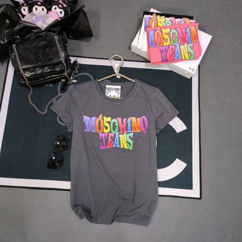 Wholesale Moschino T-Shirts Short Sleeved For Women #1231050 $32.00 USD, Wholesale Quality Replica Moschino T-Shirts