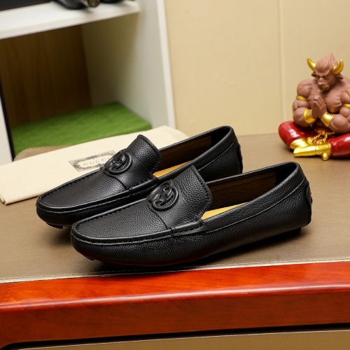 Replica Gucci Oxfords Shoes For Men #1231065 $72.00 USD for Wholesale