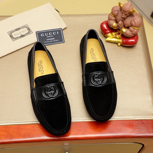 Wholesale Gucci Oxfords Shoes For Men #1231067 $72.00 USD, Wholesale Quality Replica Gucci Oxfords Shoes