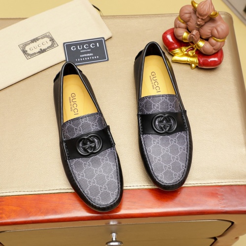 Wholesale Gucci Oxfords Shoes For Men #1231068 $72.00 USD, Wholesale Quality Replica Gucci Oxfords Shoes