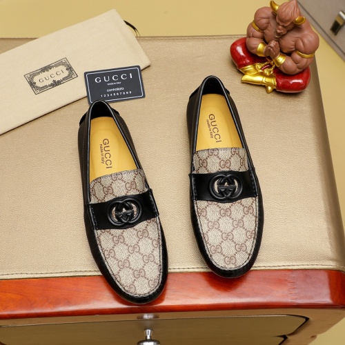 Wholesale Gucci Oxfords Shoes For Men #1231069 $72.00 USD, Wholesale Quality Replica Gucci Oxfords Shoes