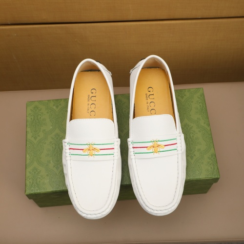 Wholesale Gucci Oxfords Shoes For Men #1231070 $68.00 USD, Wholesale Quality Replica Gucci Oxfords Shoes