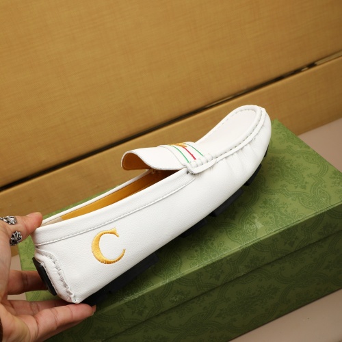 Replica Gucci Oxfords Shoes For Men #1231070 $68.00 USD for Wholesale