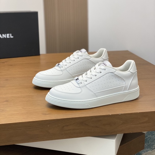 Wholesale Chanel Casual Shoes For Men #1231071 $92.00 USD, Wholesale Quality Replica Chanel Casual Shoes