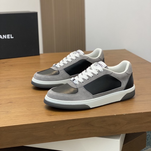 Wholesale Chanel Casual Shoes For Men #1231074 $92.00 USD, Wholesale Quality Replica Chanel Casual Shoes