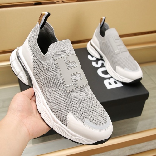 Replica Boss Casual Shoes For Men #1231091 $88.00 USD for Wholesale