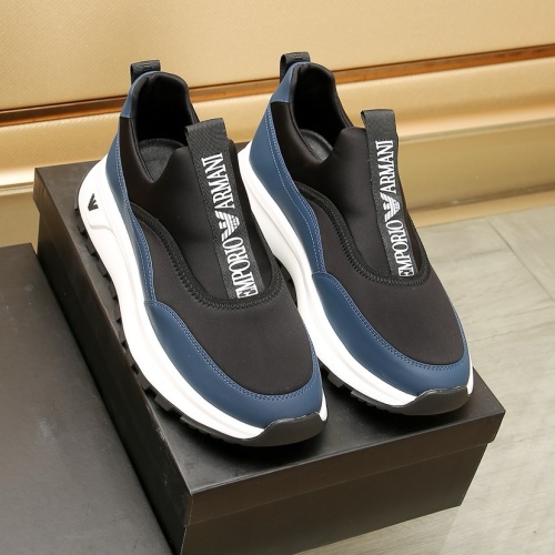 Replica Armani Casual Shoes For Men #1231107 $92.00 USD for Wholesale