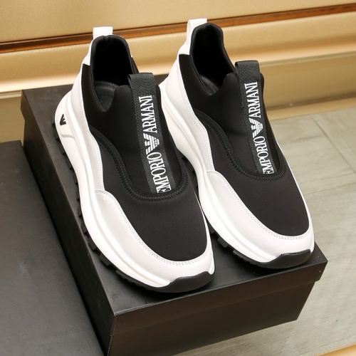 Replica Armani Casual Shoes For Men #1231108 $92.00 USD for Wholesale