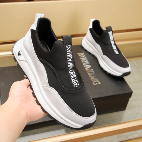 Replica Armani Casual Shoes For Men #1231108 $92.00 USD for Wholesale