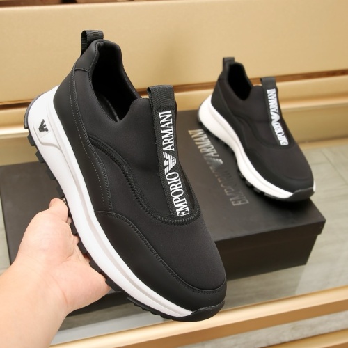 Replica Armani Casual Shoes For Men #1231109 $92.00 USD for Wholesale