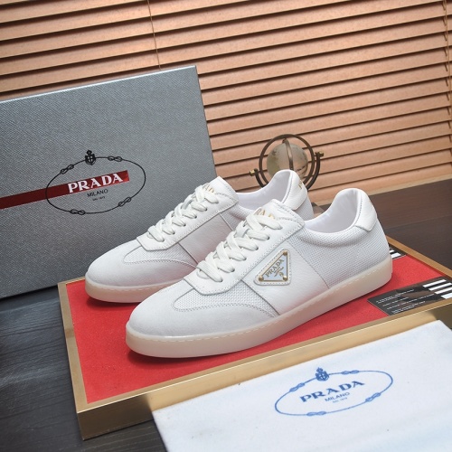 Wholesale Prada Casual Shoes For Men #1231137 $98.00 USD, Wholesale Quality Replica Prada Casual Shoes